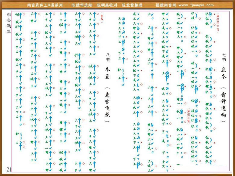 《[南音工X谱]四时景》戏曲谱（第3页）